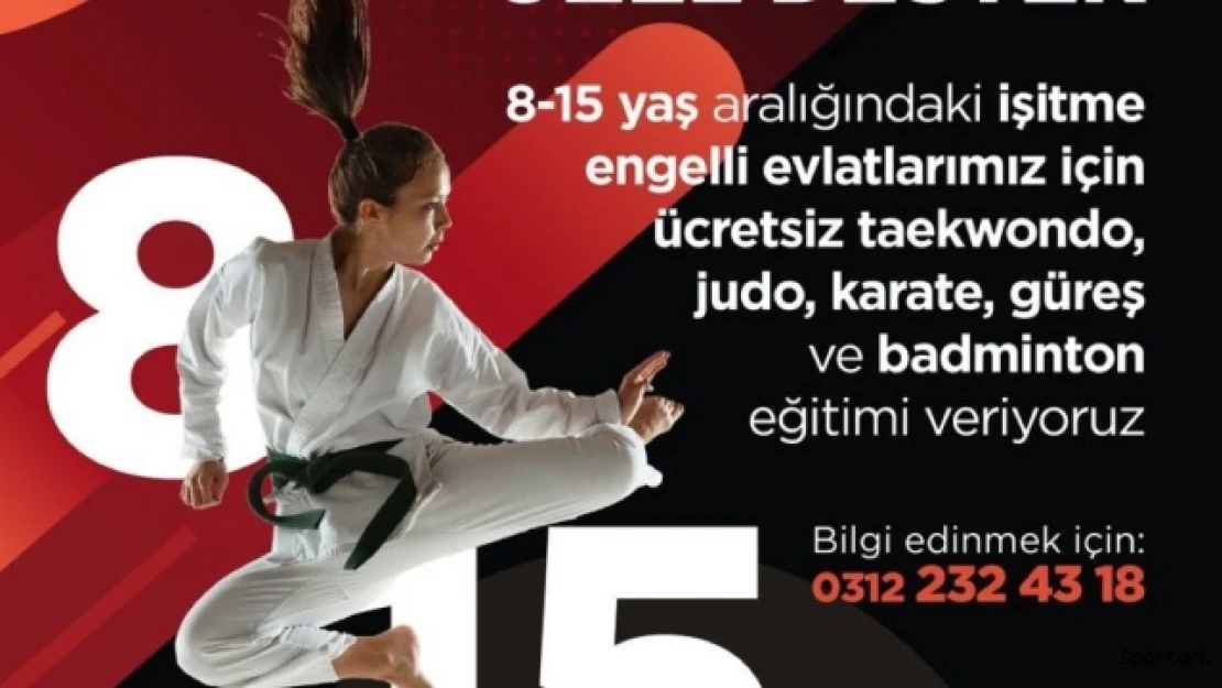 EGO Spor'dan 'Özel Çocuklara Özel Destek'