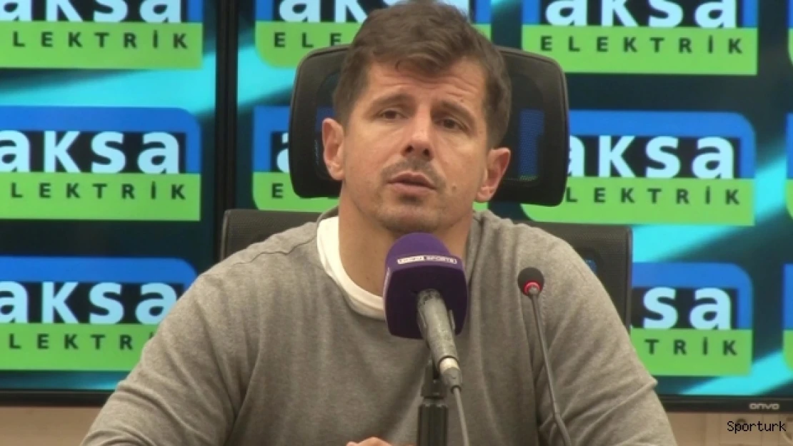Emre Belözoğlu: &quotYapmamız gereken bundan daha iyi oyunlar oynamak"