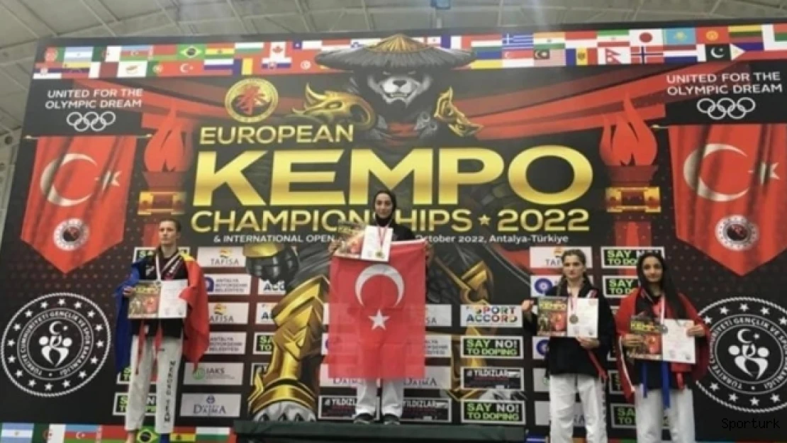 Ergeneli sporculardan Avrupa şampiyonluğu