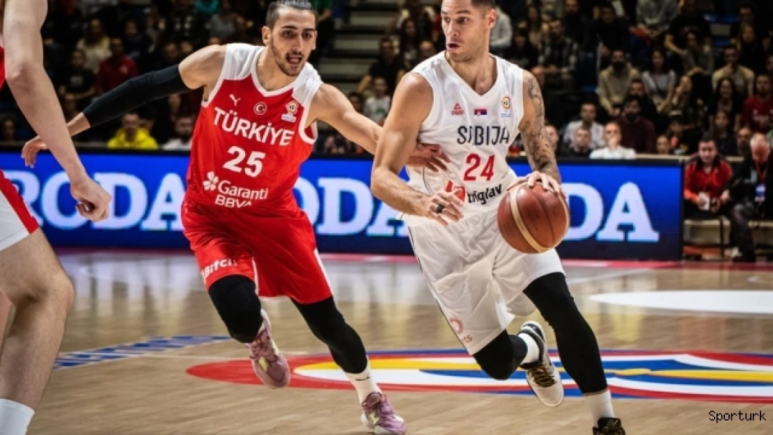 FIBA 2023 Dünya Kupası Avrupa Elemeleri: Sırbistan: 77 - Türkiye: 76