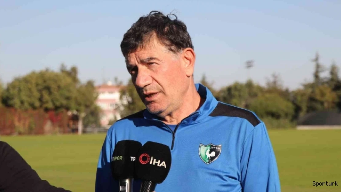 Giray Bulak, A. Denizlispor'un başında ilk antrenmanına çıktı