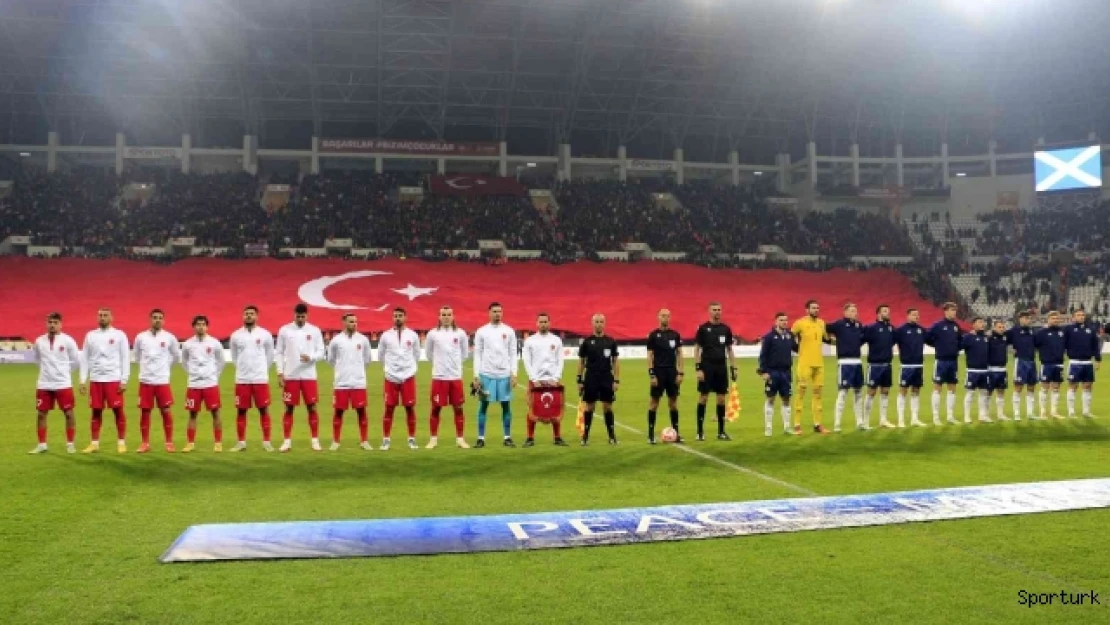 Hazırlık maçı: Türkiye: 1 - İskoçya: 0