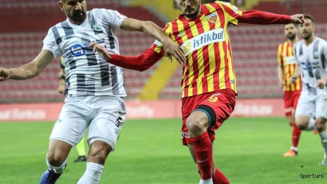 Kayserispor 5. tura yükseldi