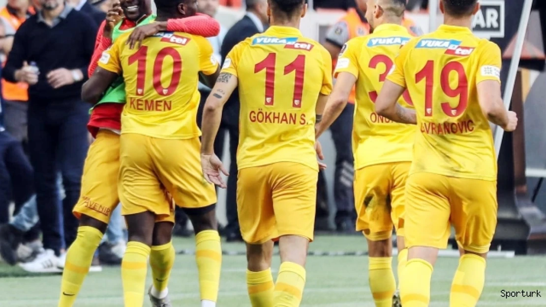 Kayserispor deplasmanda üçüncü galibiyetini aldı