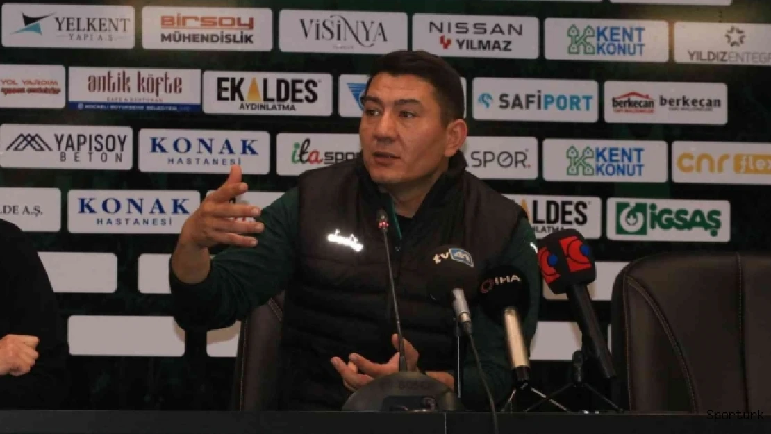 Kocaelispor - Diyarbekirspor maçının ardından