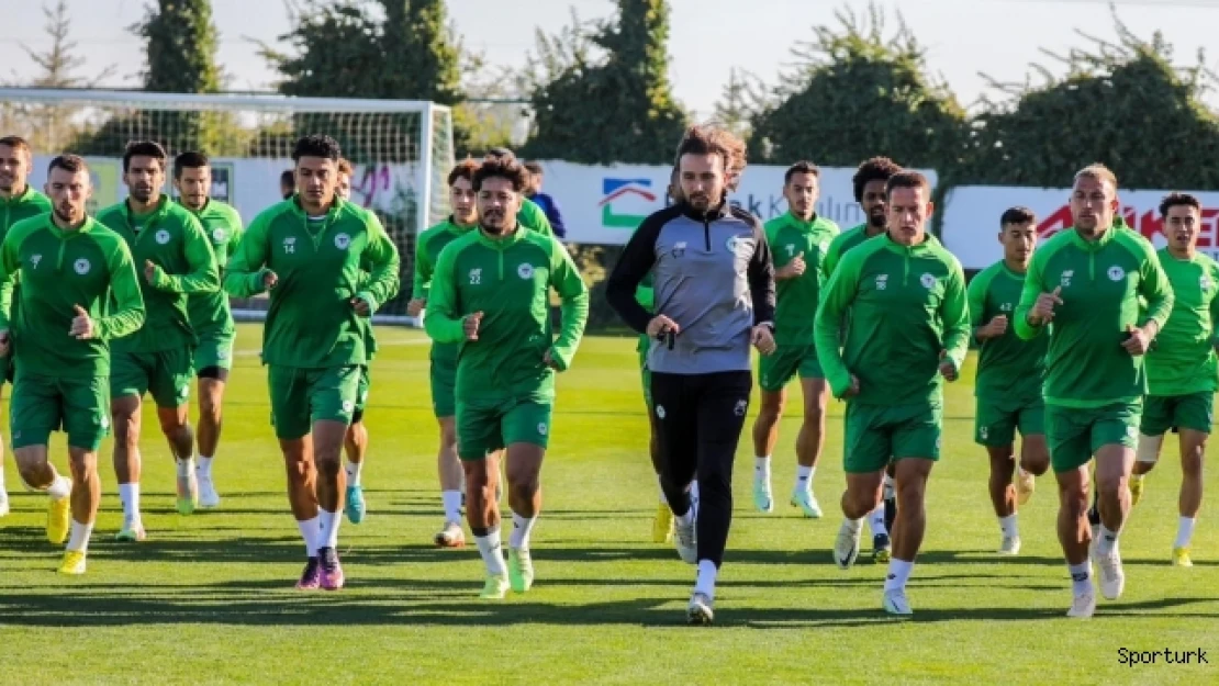 Konyaspor, Trabzonspor maçı hazırlıklarına başladı