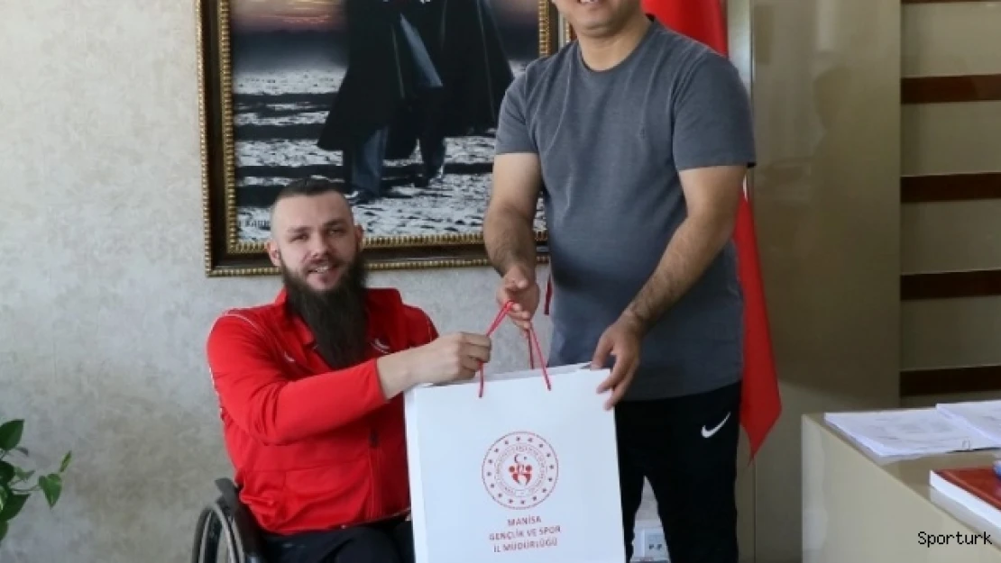 Manisalı Barış Bayraktar para dansta Avrupa Şampiyonu
