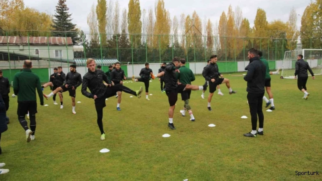 Sivas Belediyespor, İnegöl maçına hazırlanıyor