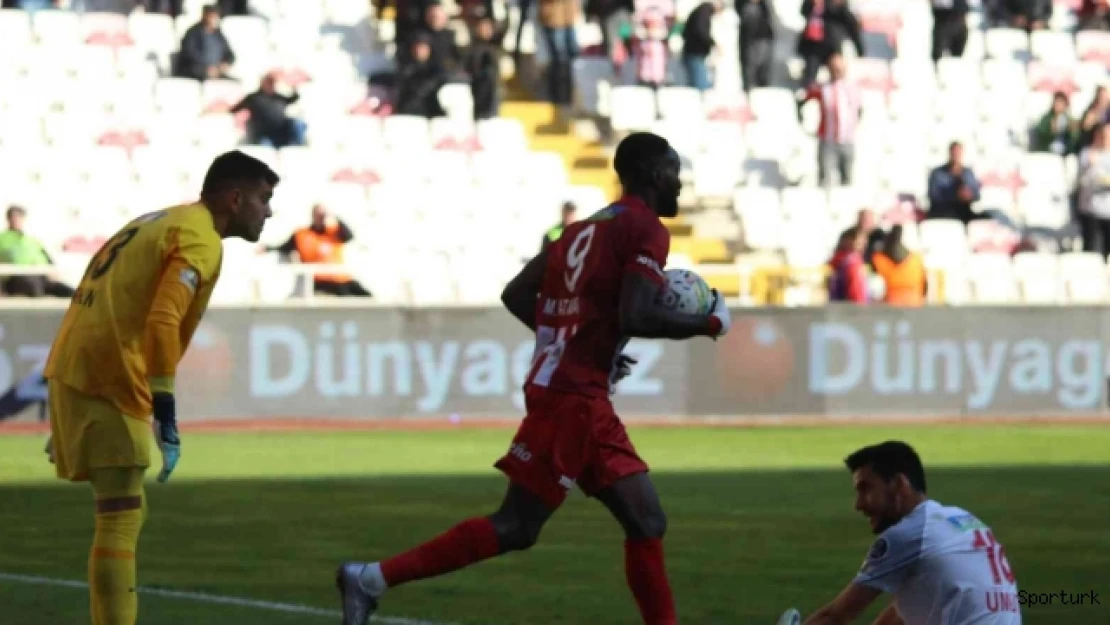 Sivasspor'da Yatabare gol sayısını 5'e çıkardı