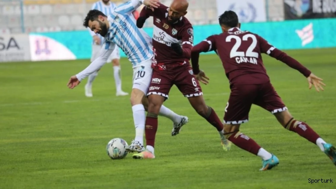 Spor Toto 1. Lig: Erzurumspor FK: 1 - Bandırmaspor: 2