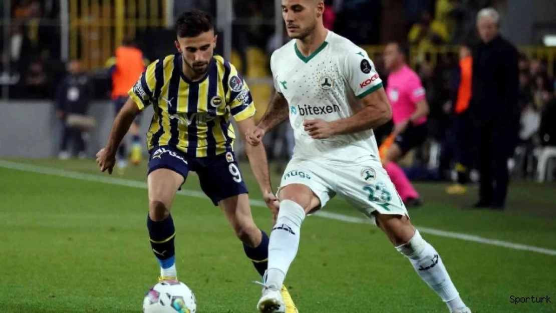 Spor Toto Süper Lig: Fenerbahçe: 1 - Giresunspor: 2