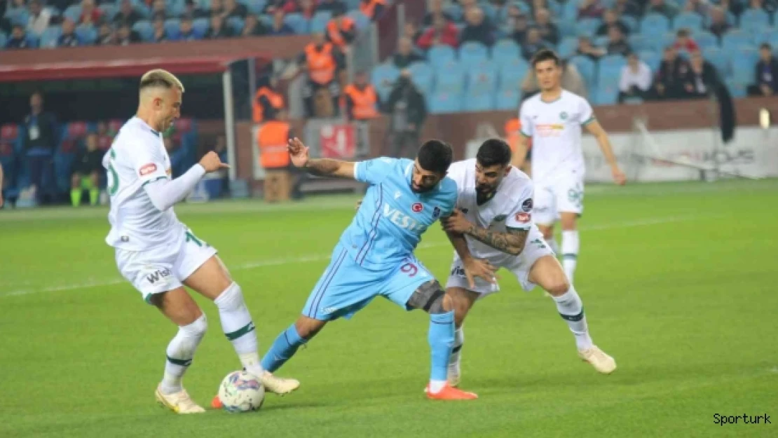 Spor Toto Süper Lig: Trabzonspor: 2 - Konyaspor: 2
