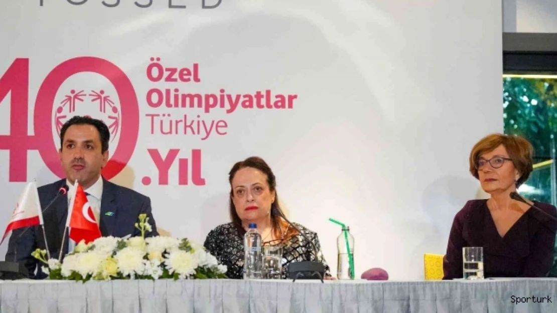 TÖSSED Özel Olimpiyatlar Türkiye'nin 40. yılı kutlandı