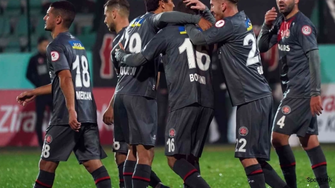 Ziraat Türkiye Kupası: Fatih Karagümrük: 3 - Kırşehir Futbol Kulübü: 1