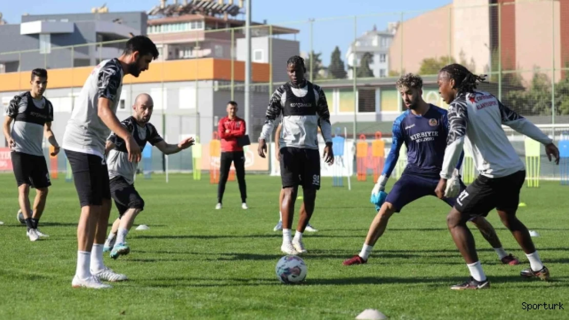 Alanyaspor, Eyüpspor maçı hazırlıklarına devam ediyor