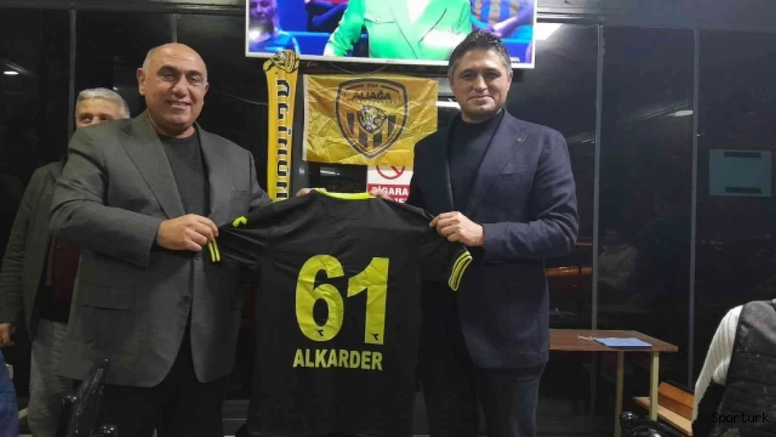 Aliağa FK'ya moral yemeği
