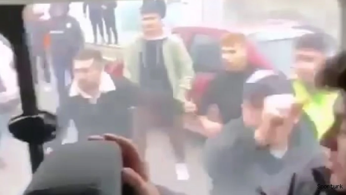 Amatör takımın futbolcuları deplasmanda dehşeti yaşadı