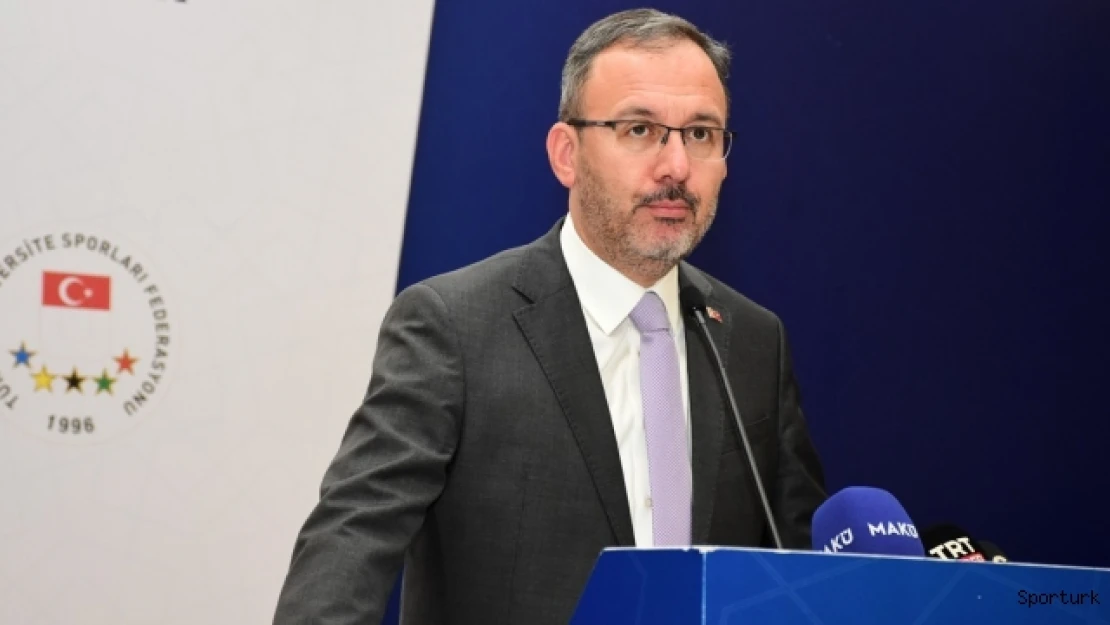 Bakan Kasapoğlu:&quotSon 4 yılda uluslararası organizasyonlarda 19 bin 620 adet madalya elde ettik"