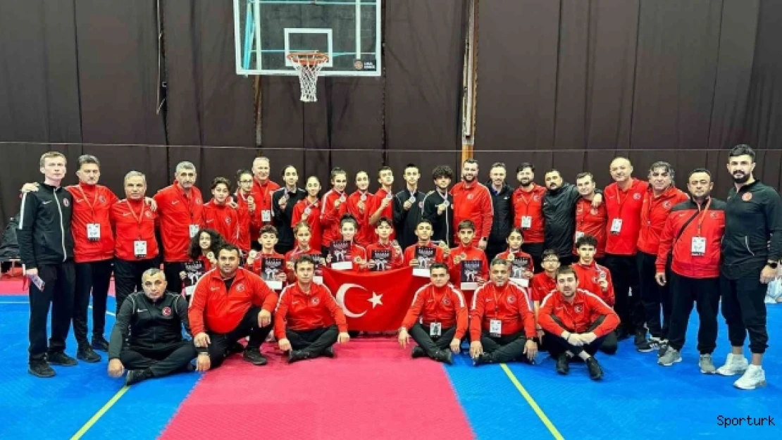 Balkan Tekvando Şampiyonası'nda millilerden madalya yağmuru