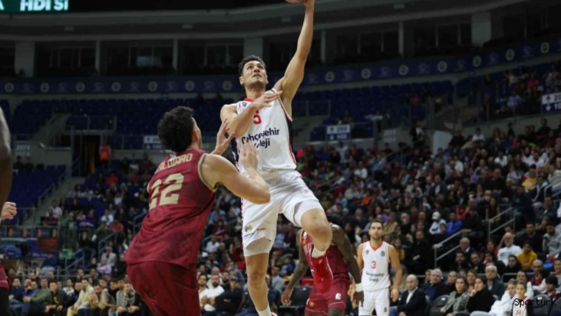 Basketbol Süper Ligi: Bahçeşehir Koleji: 79 - Galatasaray Nef: 86