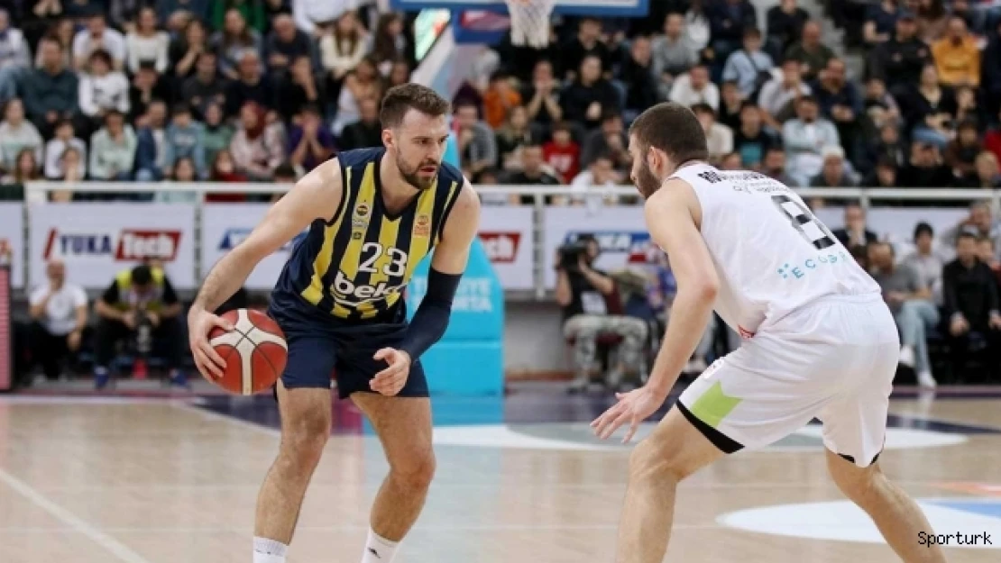 Basketbol Süper Ligi: Yukatel Merkezefendi Belediye Basket: 80 - Fenerbahçe Beko: 77