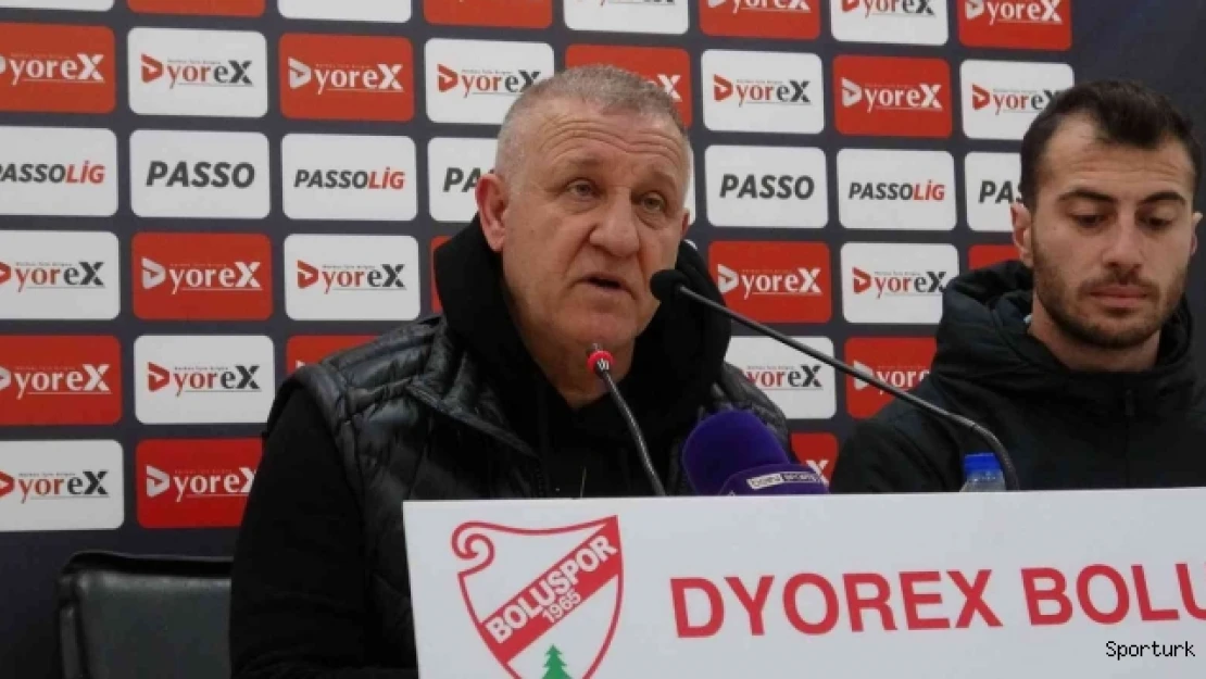 Boluspor - Bandırmaspor maçının ardından
