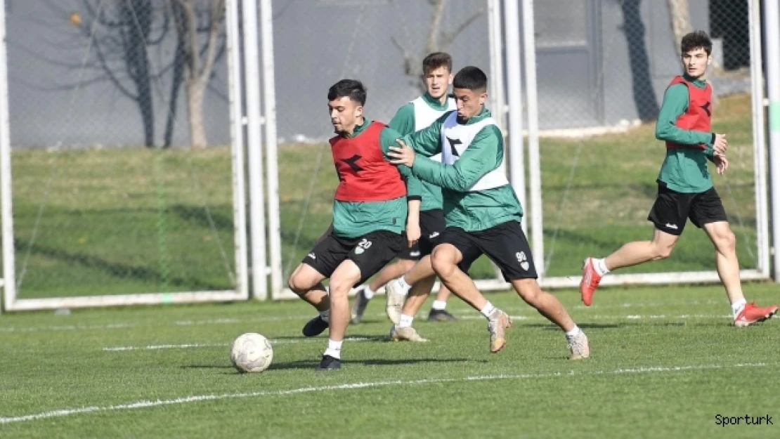 Bursaspor'da Somaspor maçının taktiği yapıldı