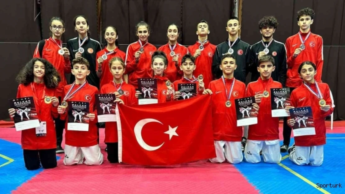 Büyükşehirli sporcular Arnavutluk'tan boş dönmedi