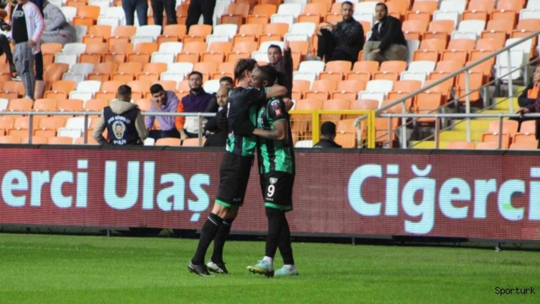 Denizlispor deplasmanda 3 golle kazandı