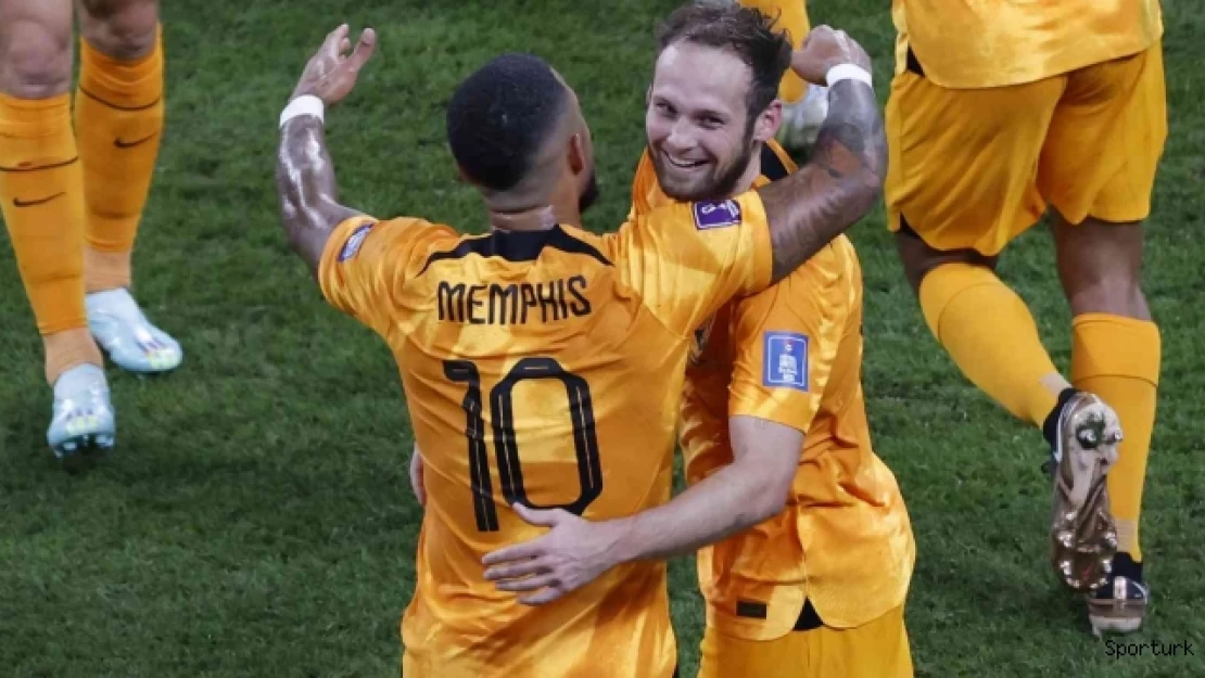 Dünya Kupası'nda ilk çeyrek finalist Hollanda