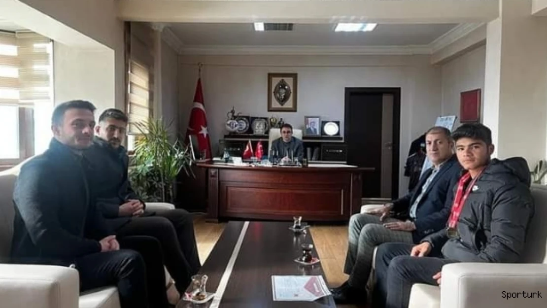Kaymakam Nasır, il birincisini kabul etti