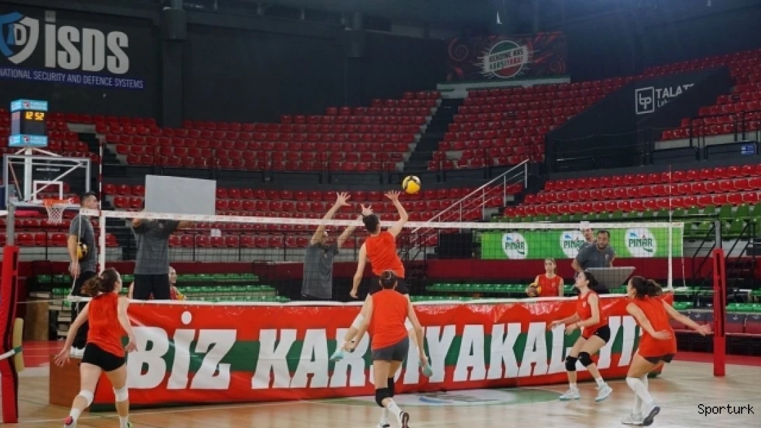 KSK Voleybol, Yeşilyurt maçının hazırlıklarına başladı