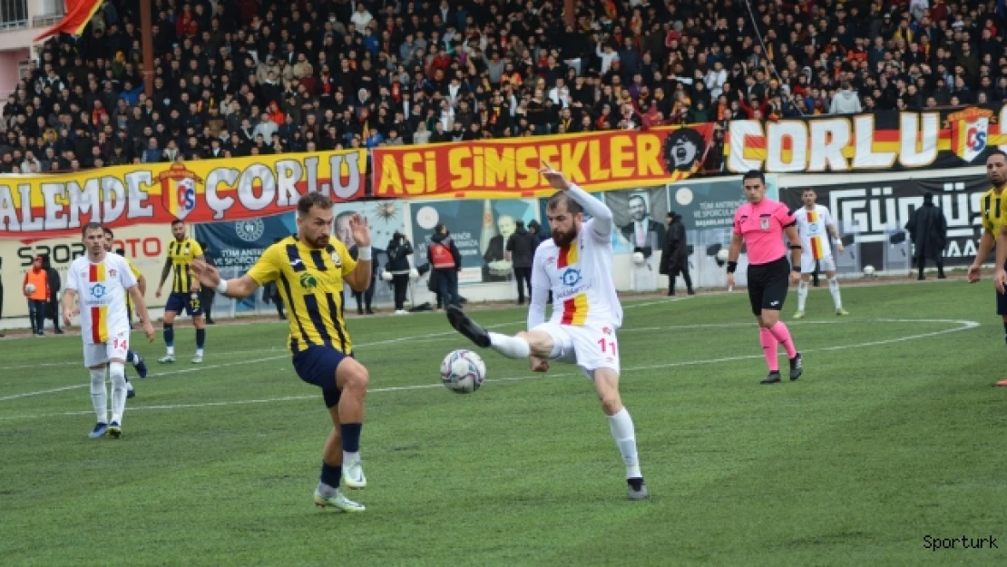 Küçükçekmece Sinop Çorlu'ya da mağlup 3-0