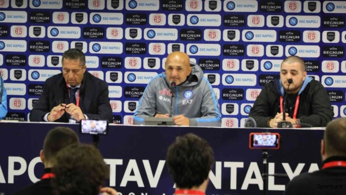 Luciano Spalletti: &quotAntalyaspor'un Nuri Şahin'e sahip olması büyük şans"