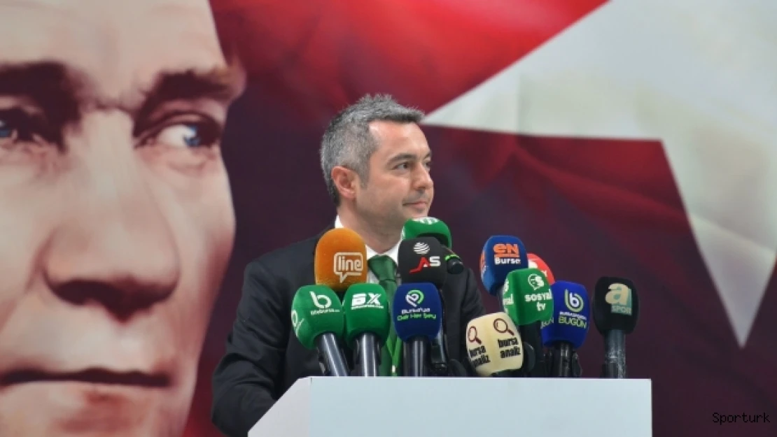 Ömer Furkan Banaz: &quotBursaspor'u kapatmaya gelmedik"