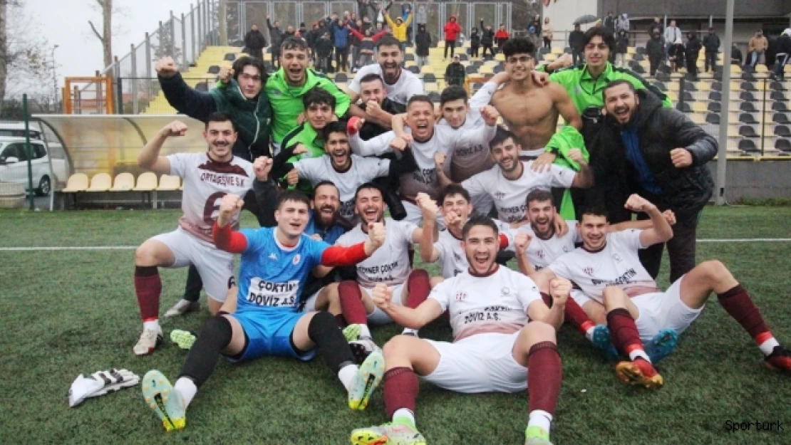 Ortaçeşmespor Beykoz stadında hep mutlu