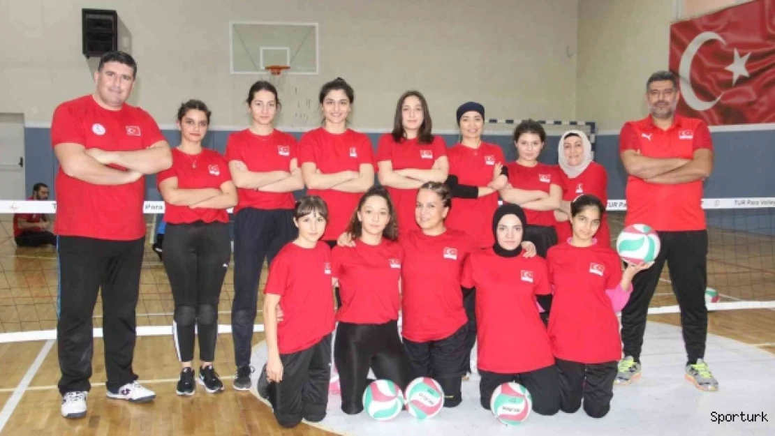 Oturarak Voleybol Kadın A Milli Takımı, Karaman kampını tamamladı
