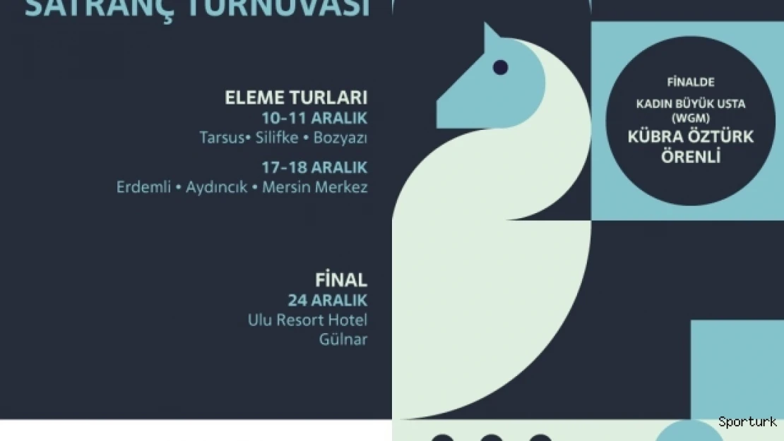 Rosatom Mersin Bölge Satranç Turnuvası bugün başlıyor