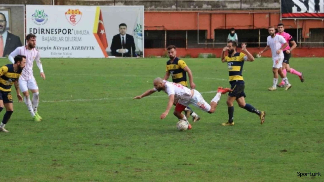 TFF 3. Lig: Edirnespor: 2 - Ağrı 1970 Spor: 1