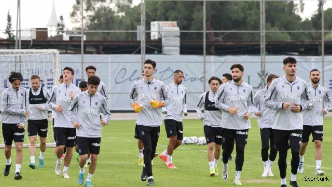 Trabzonspor hazırlıklarını sürdürdü