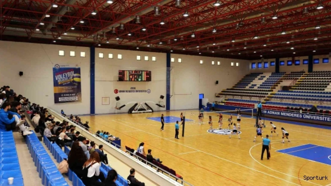Üniversiteler Arası Voleybol Bölgesel Lig Müsabakaları ADÜ ev sahipliğinde başladı