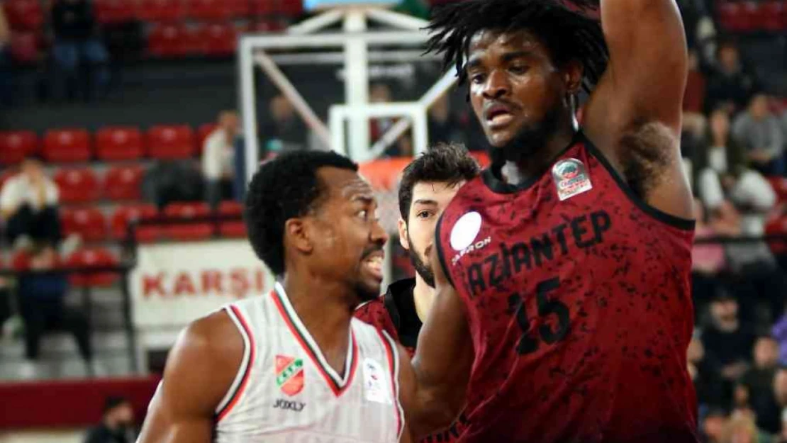 Basketbol Süper Ligi: Pınar Karşıyaka: 96 - Gaziantep Basketbol: 91