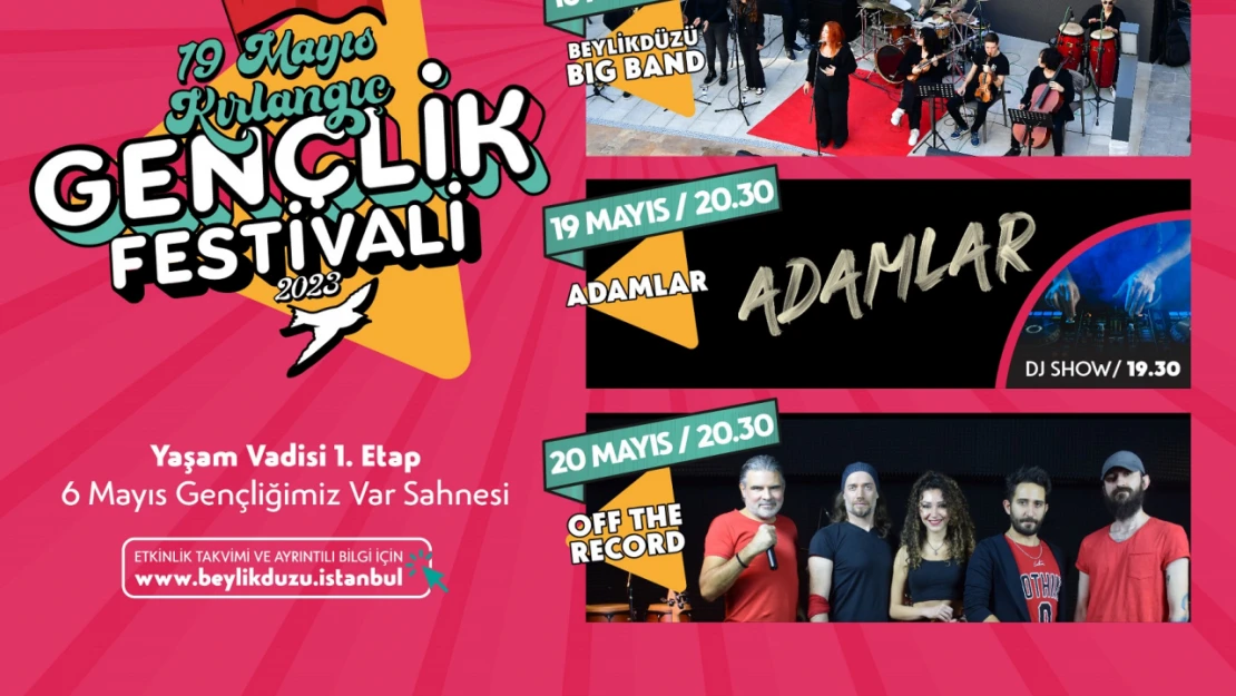 BEYLİKDÜZÜ KIRLANGIÇ GENÇLİK FESTİVALİ BAŞLIYOR