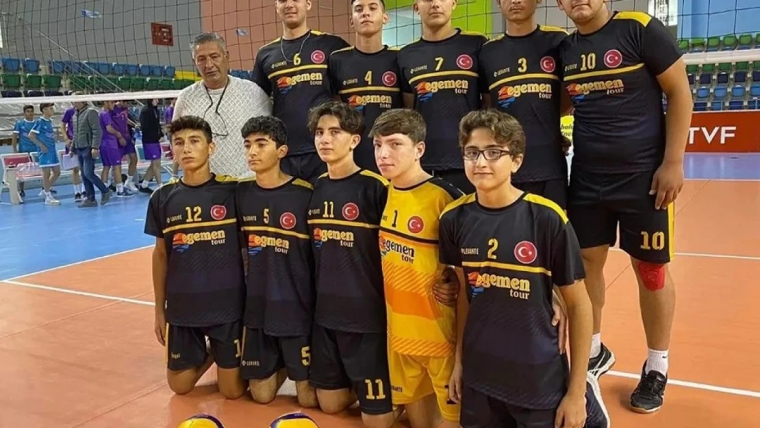 Bozyazı Anadolu Lisesi voleybol turnuvasında ikinci oldu