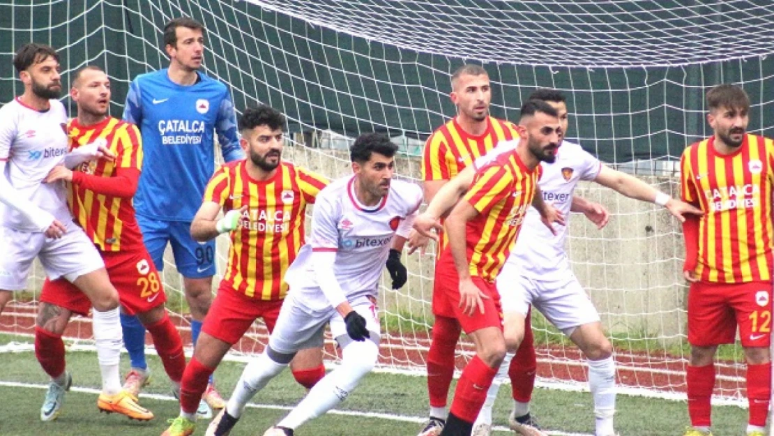 Çatalcaspor lider devirir 1-0