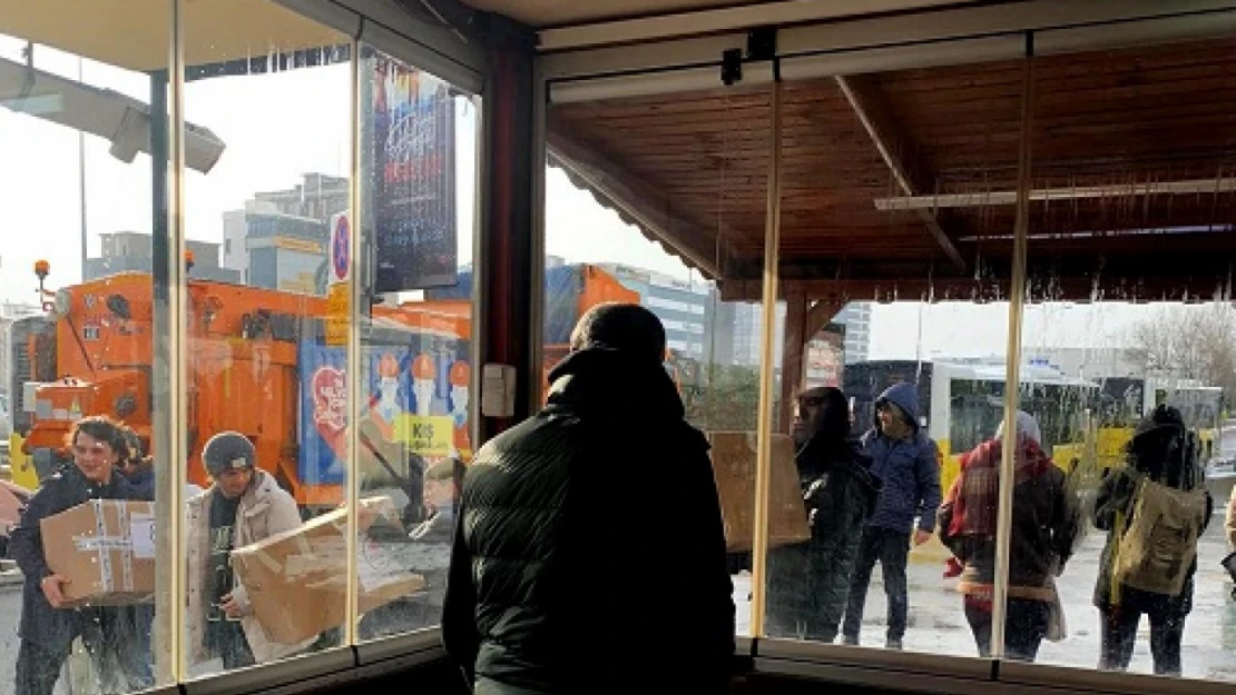 Gülsuyu depremzedeler için tek yürek