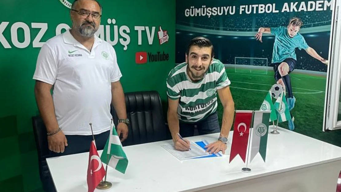 Gümüşsuyuspor Alican Çetinsoy'u kadrosuna kattı