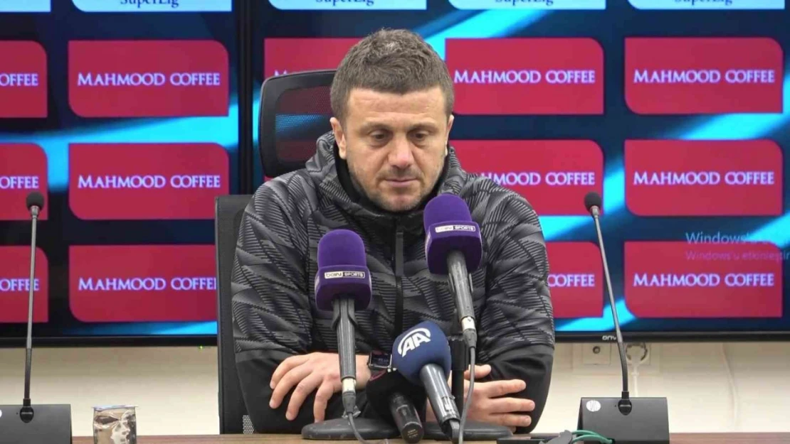 Hakan Keleş: 'Deplasmanda 1 puan bizim için çok iyi'