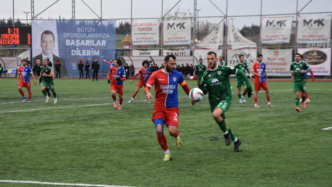 Silivrispor'a hayat öpücüğü Mert Aktaş'tan 1-0