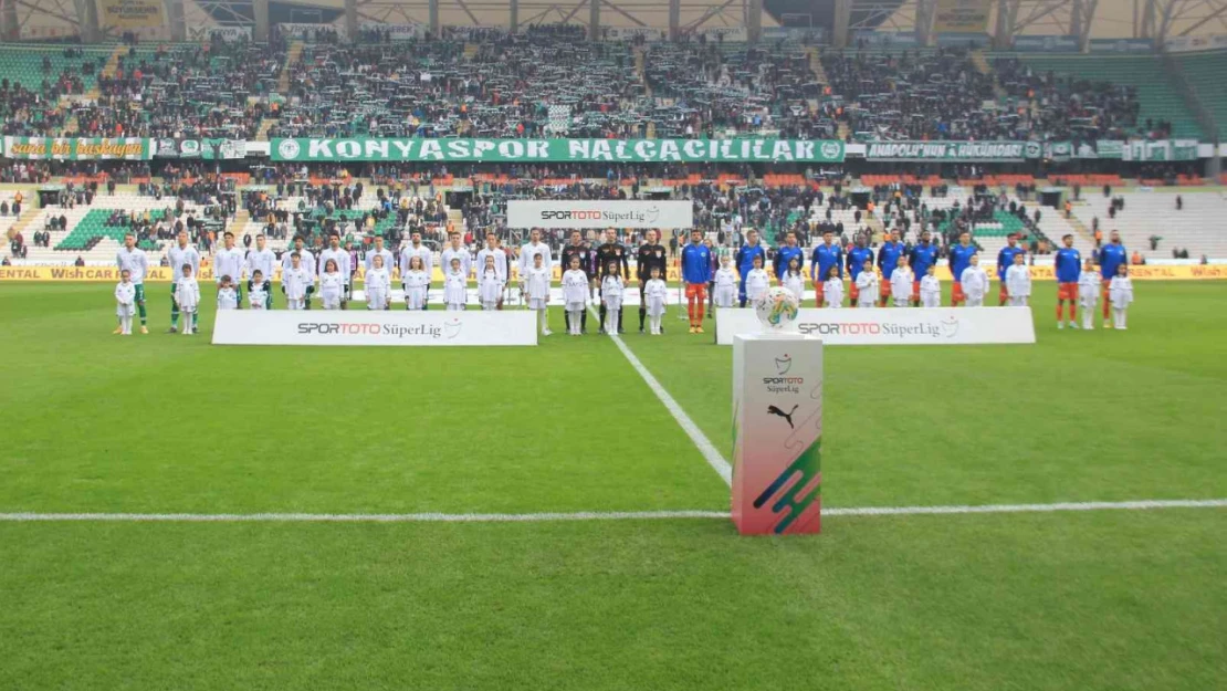 Spor Toto Süper Lig: Konyaspor: 0 - Alanyaspor: 0 (Maç devam ediyor)